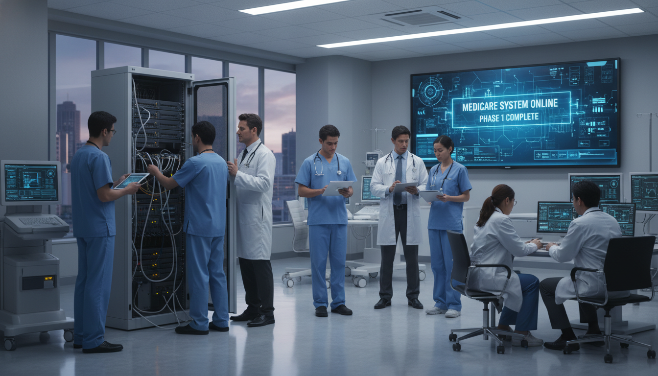 Equipo acompañando la implementación de Medisoft